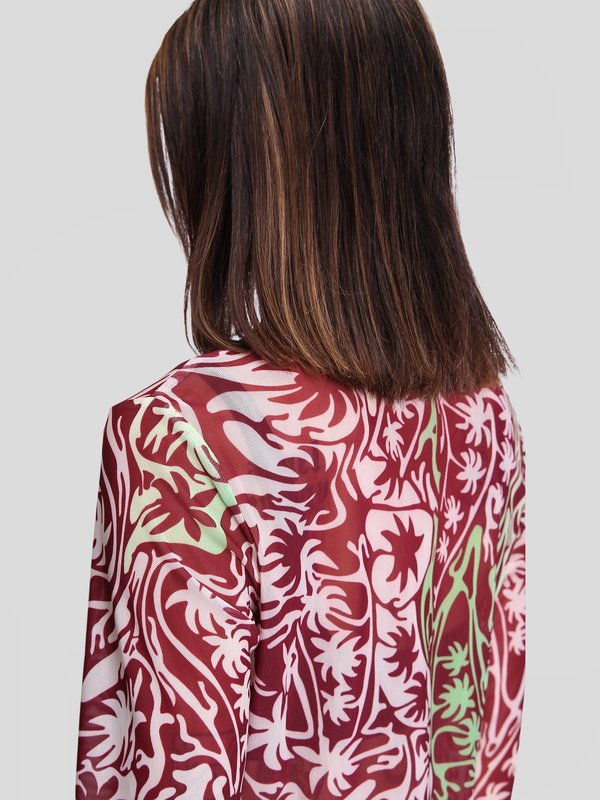 Stussy Psychedelic Palm Tree LS