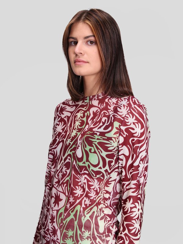 Stussy Psychedelic Palm Tree LS