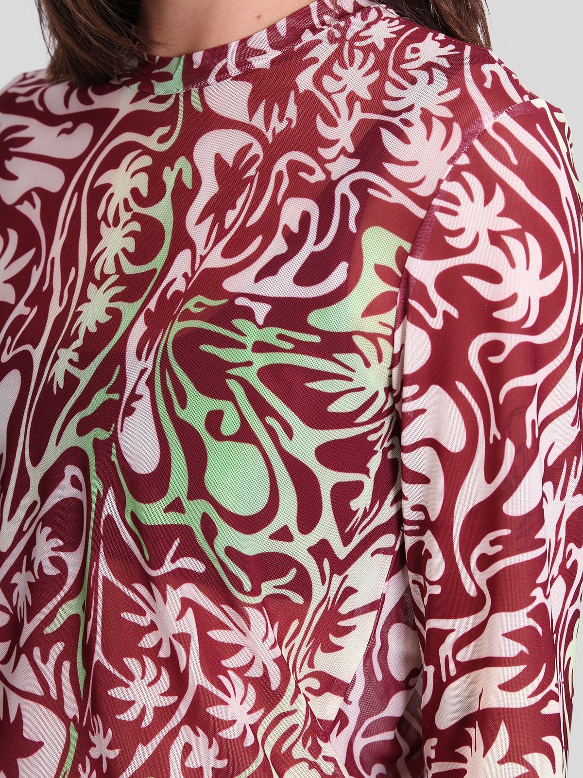 Stussy Psychedelic Palm Tree LS - Image 7 of 8