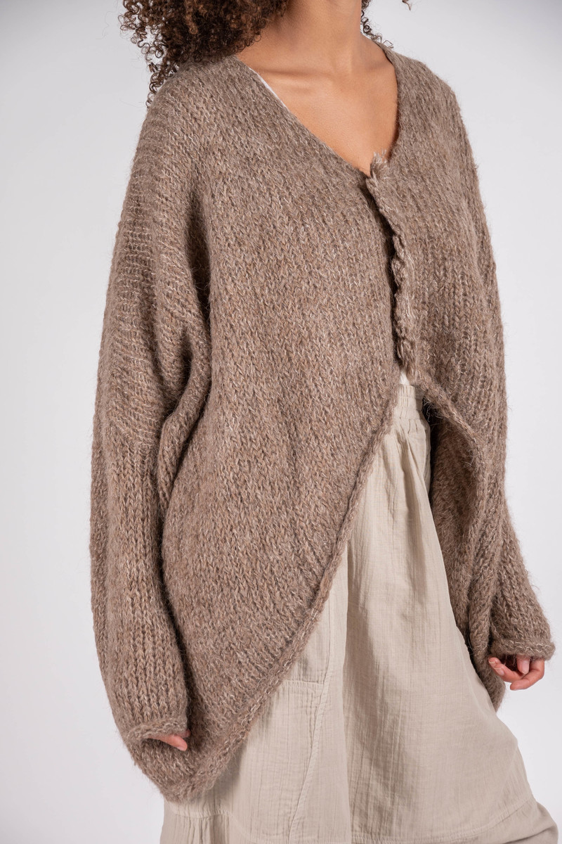 Atelier Delphine Ren Suri Alpaca Knit Top - Cedar