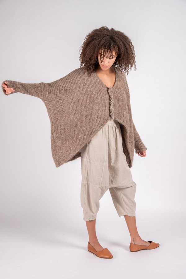 Atelier Delphine Ren Suri Alpaca Knit Top - Cedar