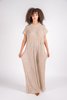 Atelier Delphine Tate Ribbed Alpaca Dress - Latte - Thumbnail 1