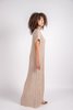 Atelier Delphine Tate Ribbed Alpaca Dress - Latte - Thumbnail 6