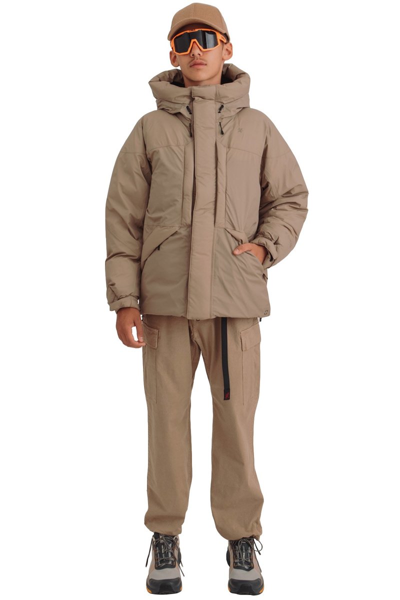 Goldwin GORE-TEX Down Jacket - Clay Beige | Garmentory