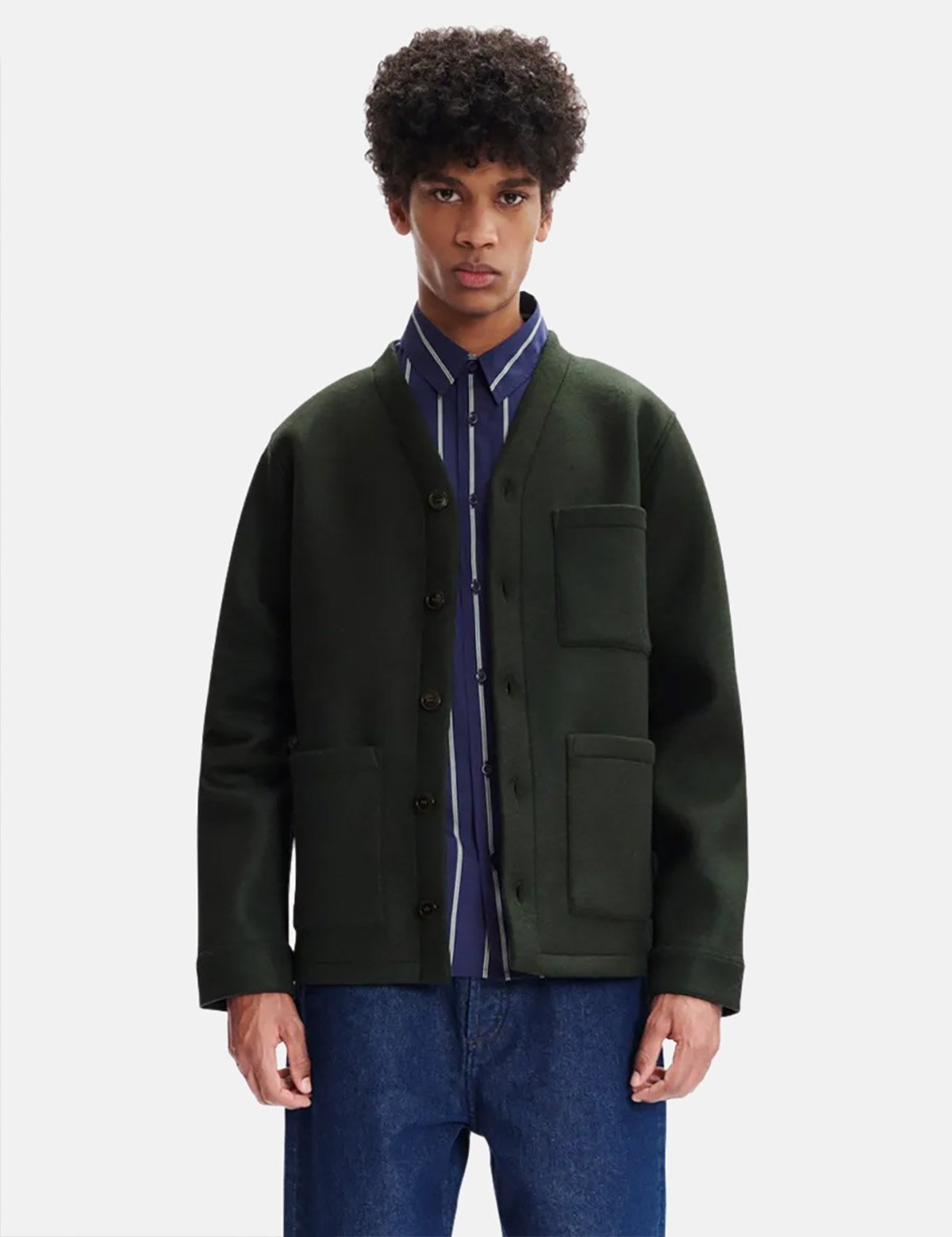 A.P.C. Aurelien Jacket - Pine Green | Garmentory