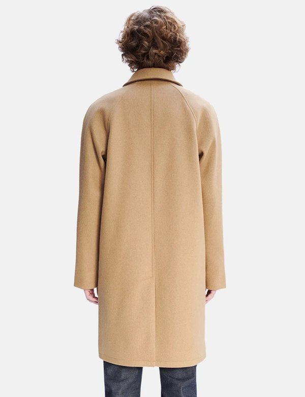 A.P.C. Auster Mac Coat - Beige | Garmentory