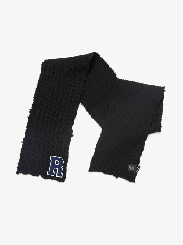 Raf Simons Wool Scarf - black | Garmentory