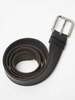 PRE-LOVED Prada Leather Belt - Black - Thumbnail 3