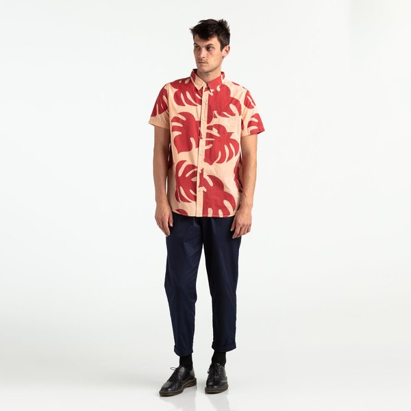 Banks Journal Fronds S/S Woven Shirt