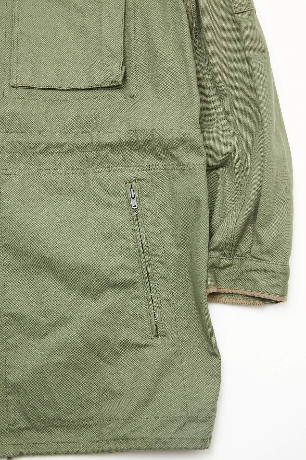 Junya Watanabe MAN Army Hooded Field Parka - Olive Green | Garmentory