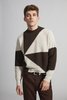 Paradis Perdus Jules Sweater - Anthracite/White - Thumbnail 1