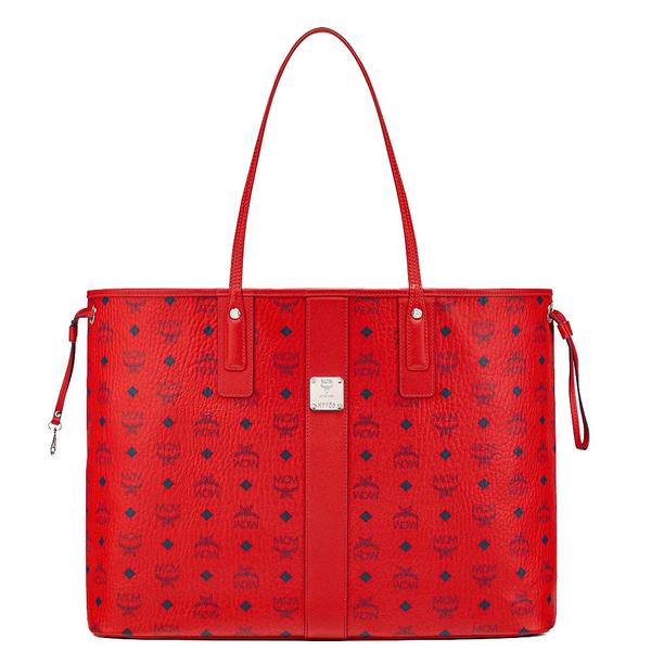 reversible liz shopper in visetos pink