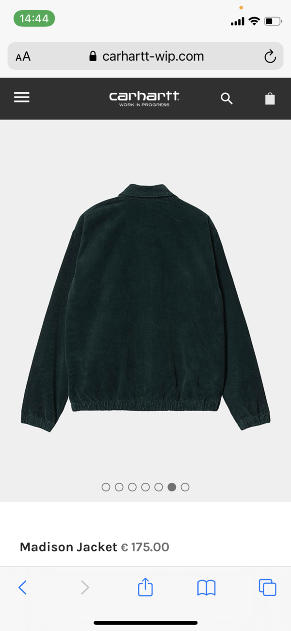 CARHARTT WIP Madison Jacket - Frasier | Garmentory