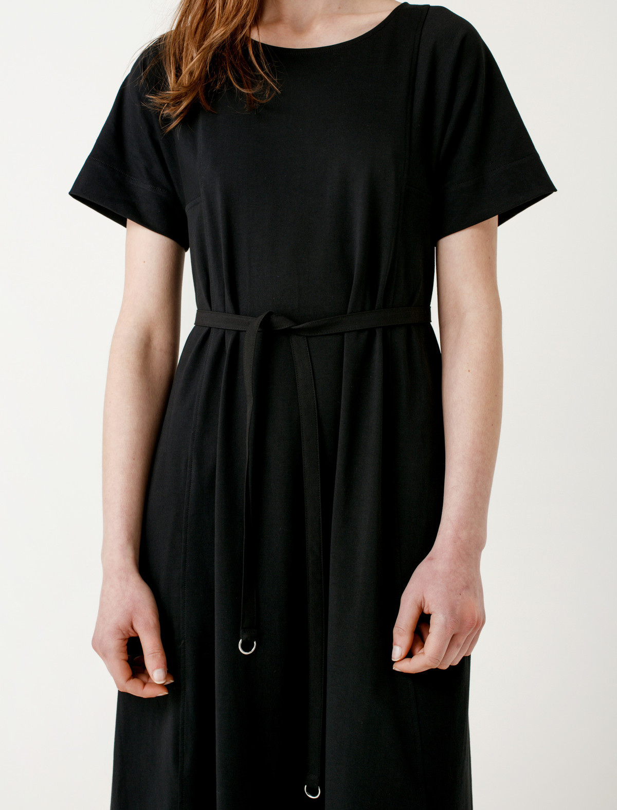 lemaire t shirt dress Belted Rib T-shirt Dress Dr1045lj1016