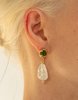 Cled Beam Pearl Earrings - Thumbnail 3