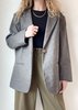 Vintage Descendant  Wool Blazer -  Heather Grey - Thumbnail 2