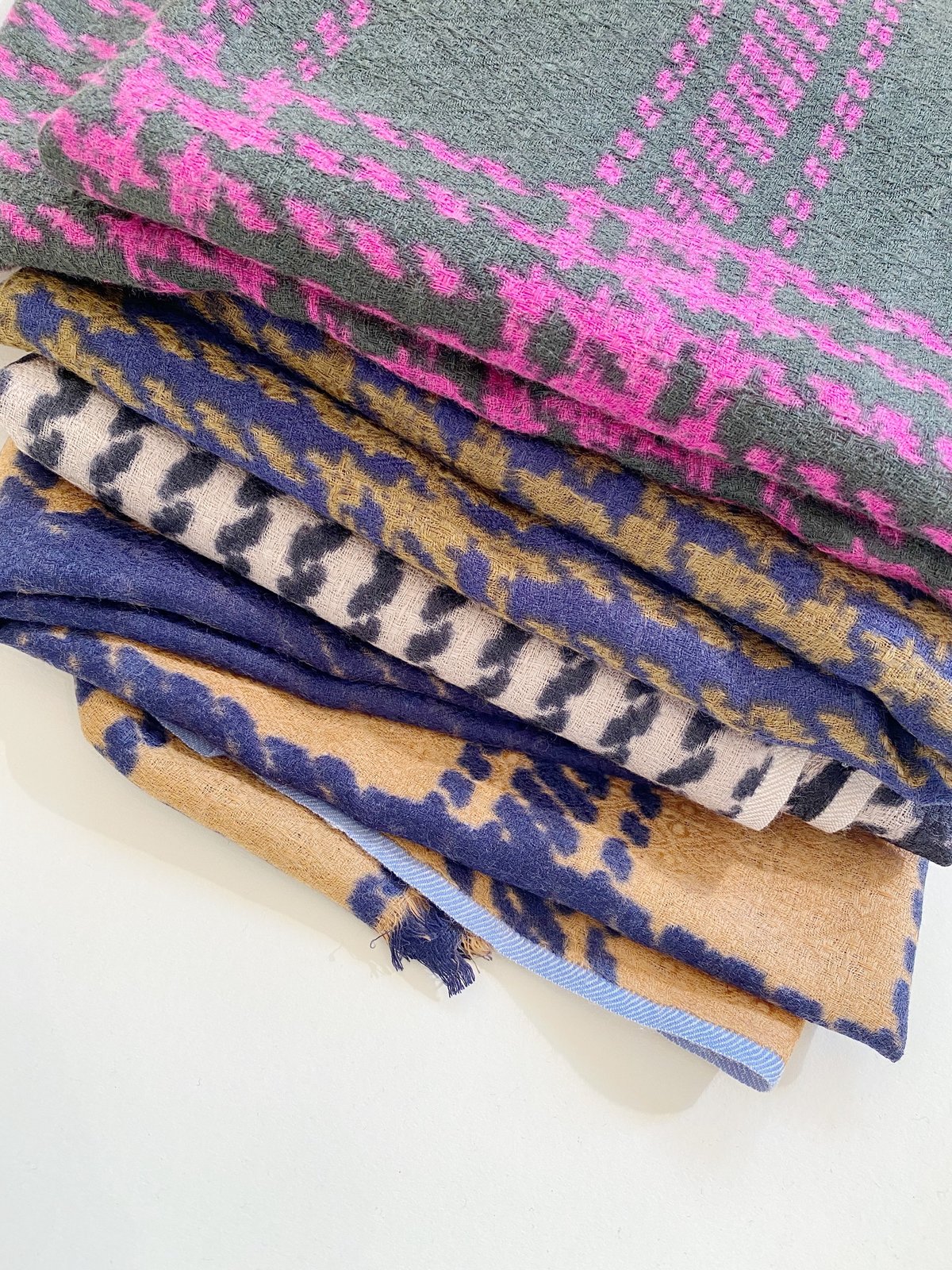 Épice Paris Tweedcheck Wool Scarf - Image 1 of 6