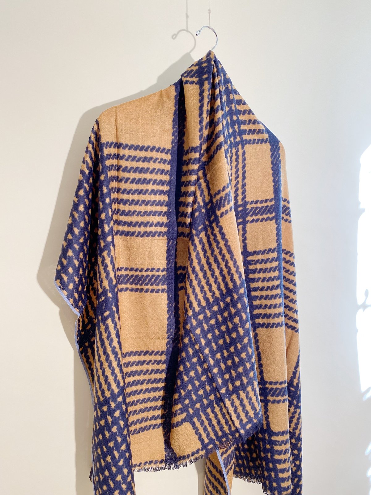 Épice Paris Tweedcheck Wool Scarf - Image 3 of 6