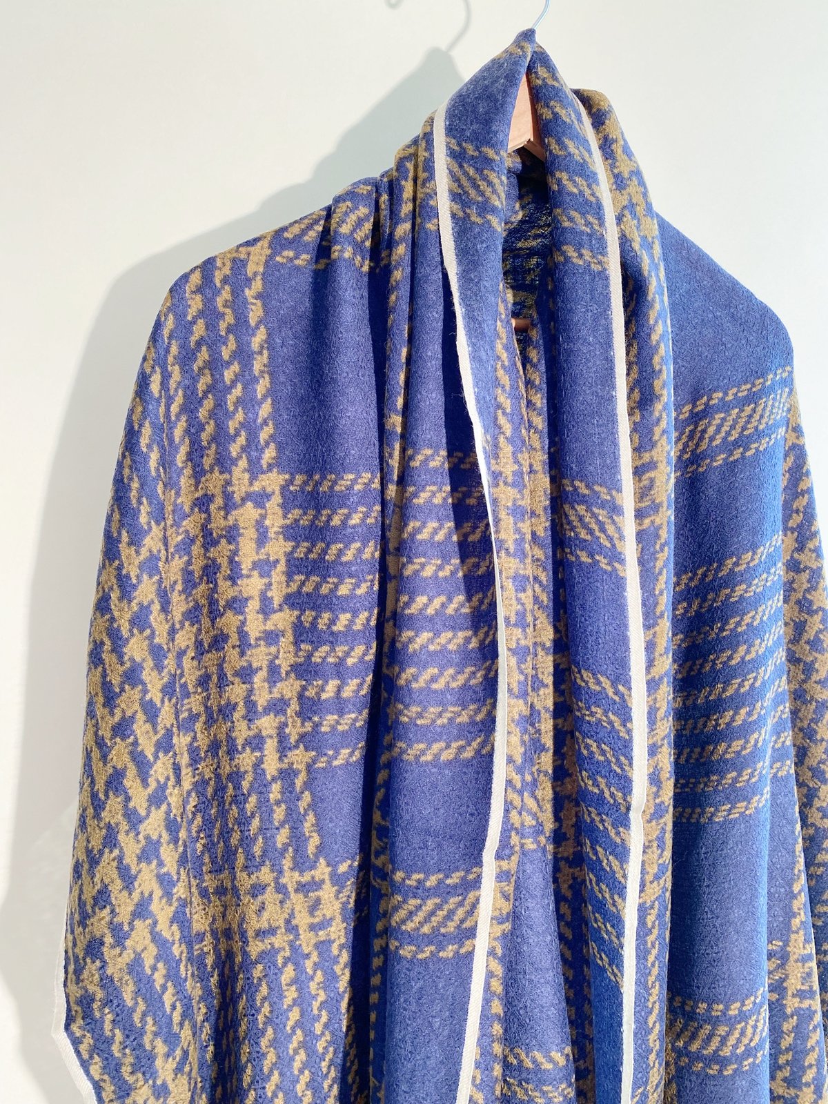 Épice Paris Tweedcheck Wool Scarf - Image 5 of 6