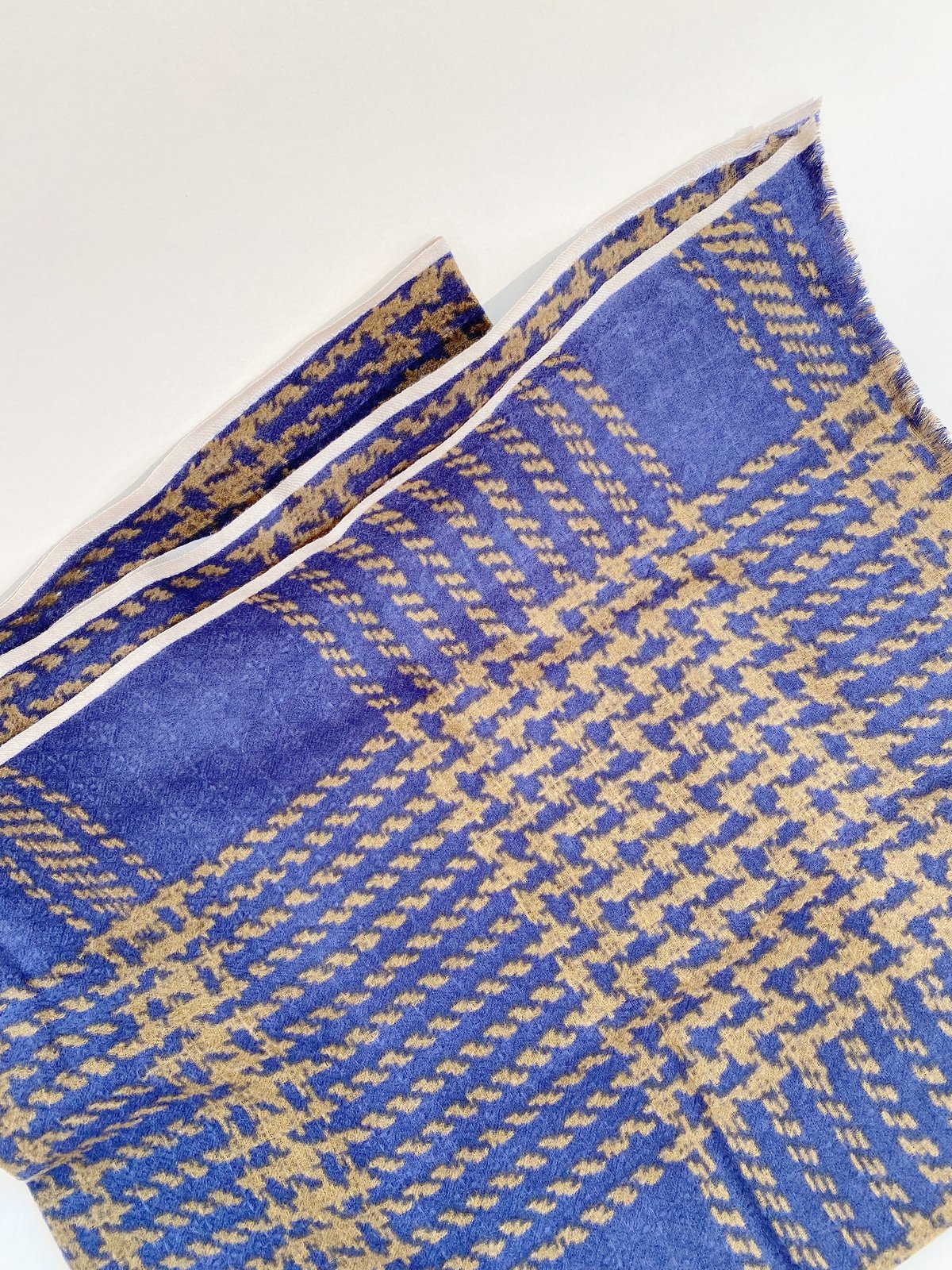 Épice Paris Tweedcheck Wool Scarf - Image 6 of 6