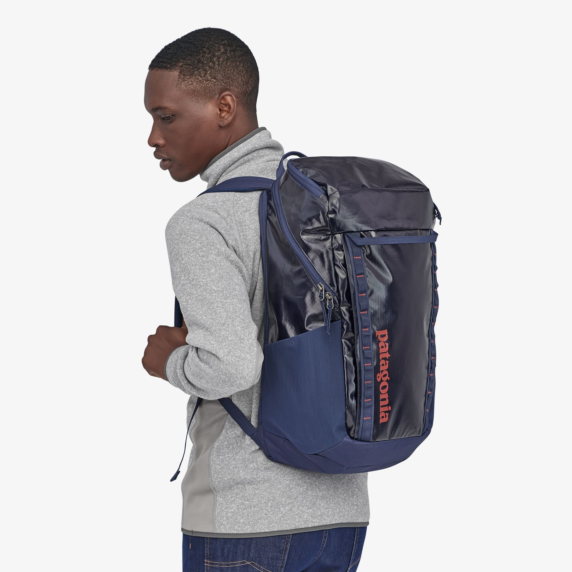patagonia ultralight black hole sling pack Mini Hip Color:Misty Sage/Burnt Coral Metallic EQUIPMENT|TERRAVIA zippered main pocket holds Comparing 3600 Tackle Box