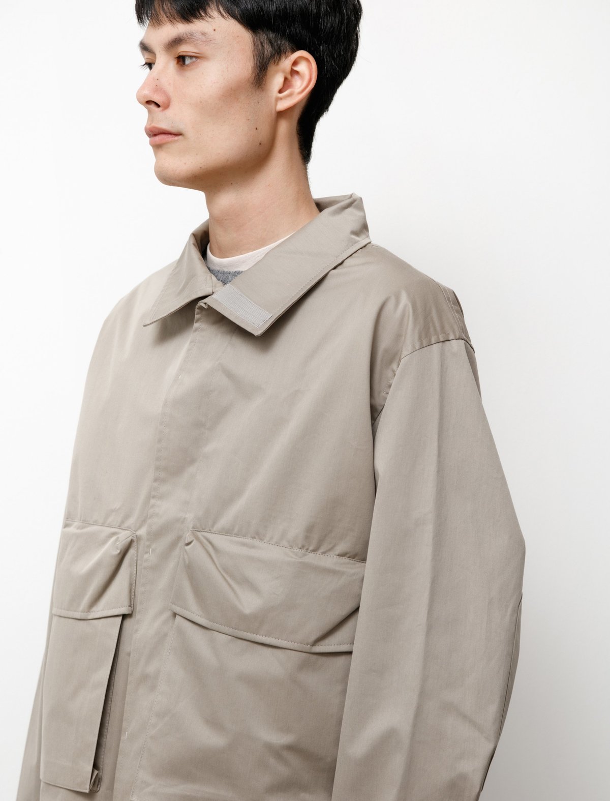 【mfpen】DISPLAY JACKET mfpen Mens Display Jacket - Dust | Garmentory