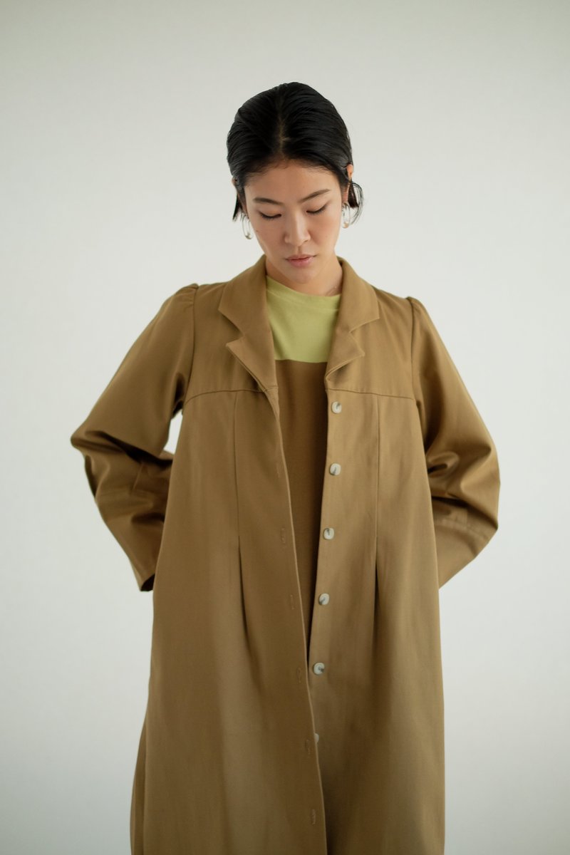 SELVA / NEGRA lorena dress - camel twill