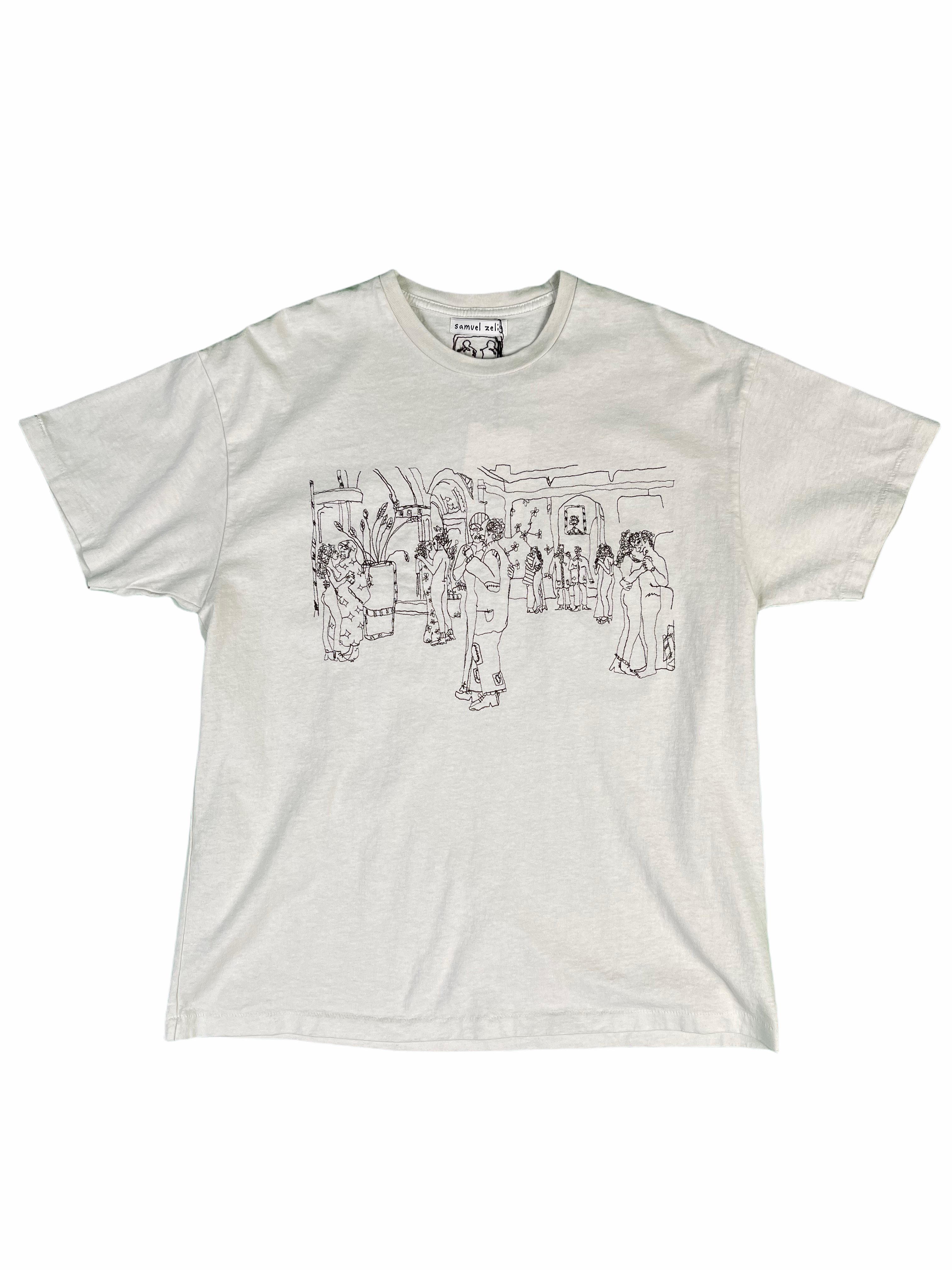 Samuel Zelig Ballroom Tee - Wheat | Garmentory