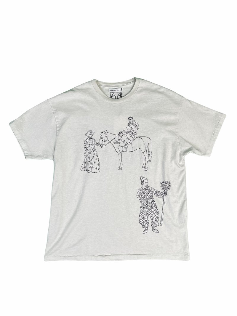 Samuel Zelig Circus Tee - Wheat | Garmentory
