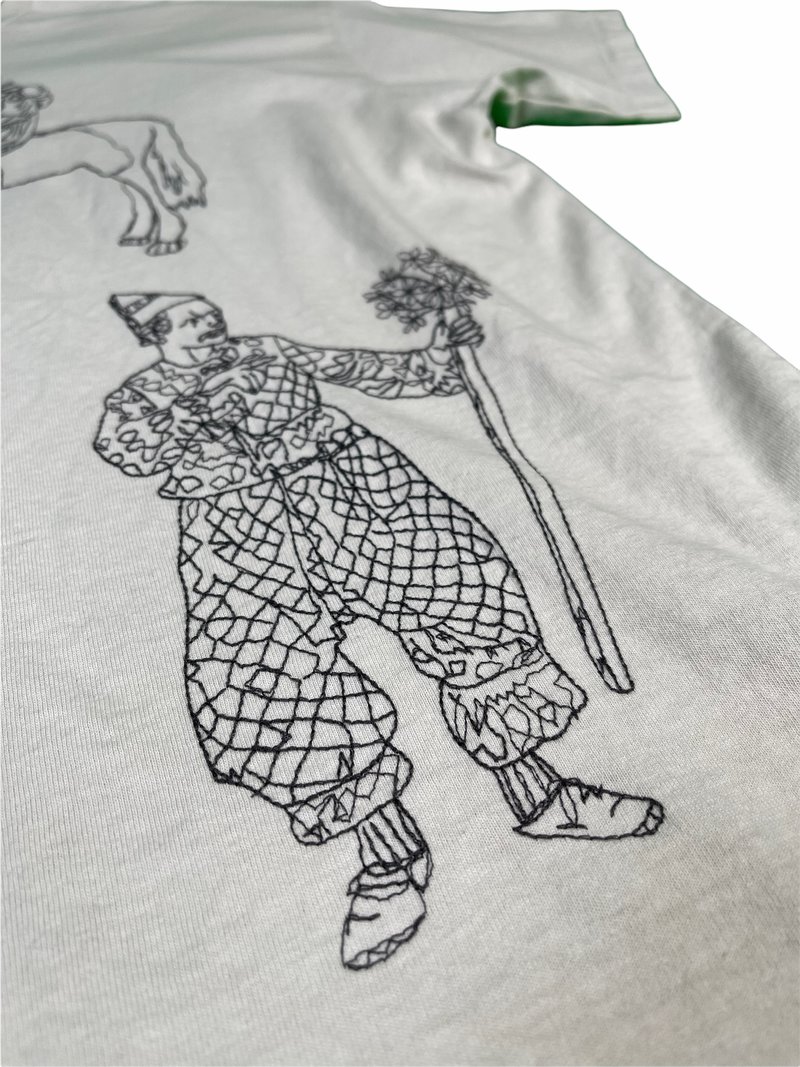 Samuel Zelig Circus Tee - Wheat | Garmentory