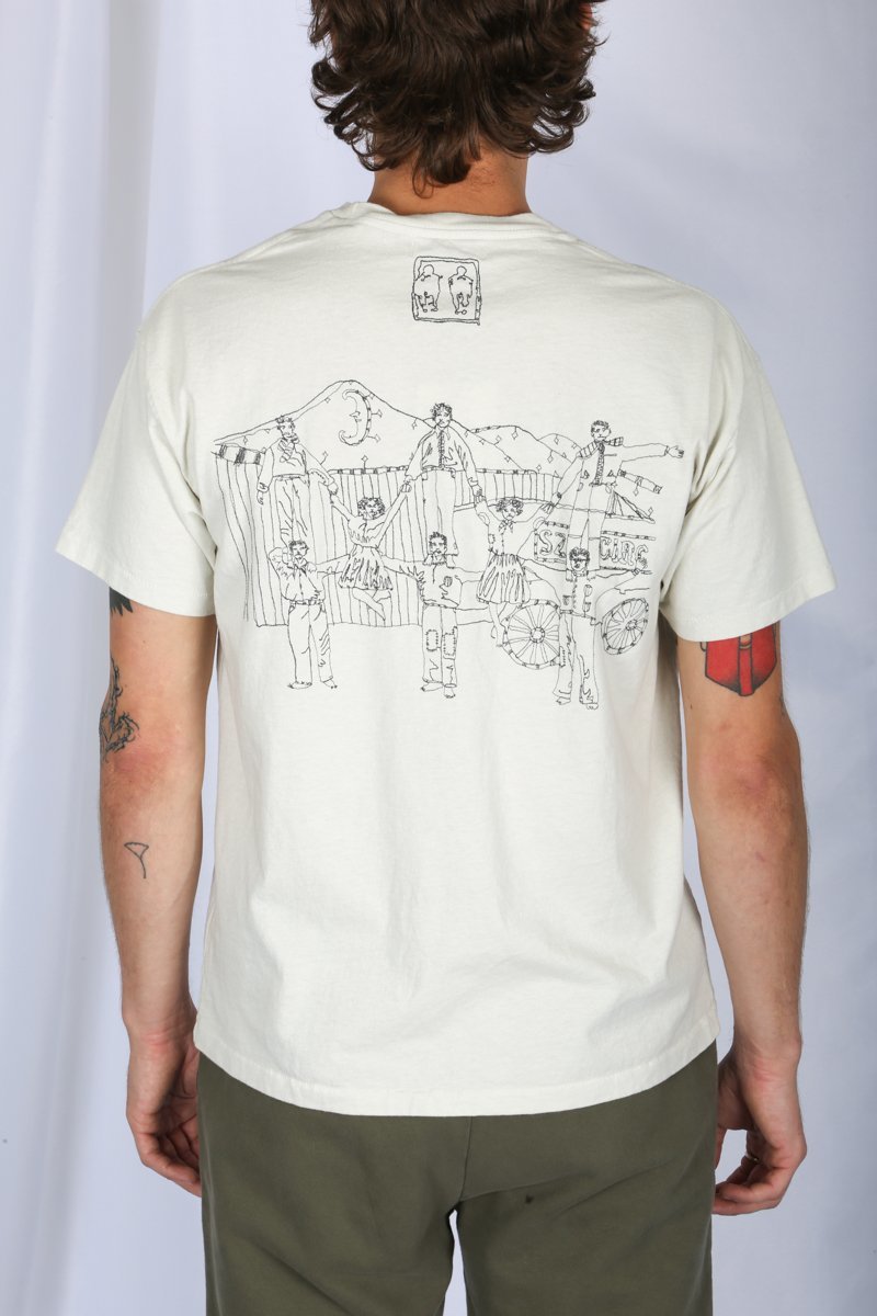 Samuel Zelig Circus Tee - Wheat | Garmentory