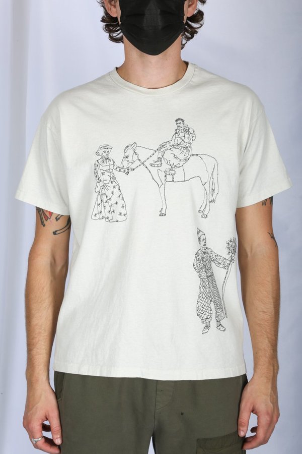 Samuel Zelig Circus Tee - Wheat | Garmentory