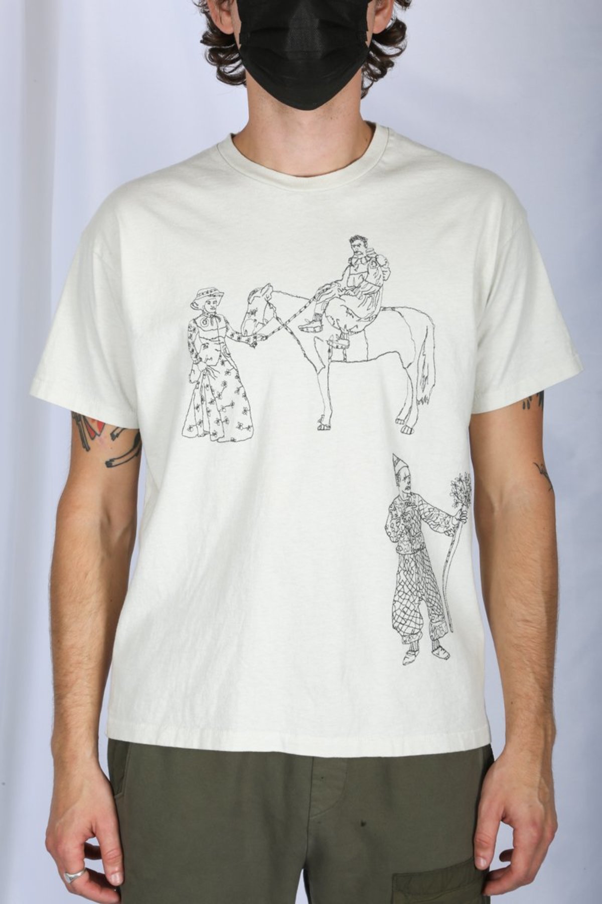 Samuel Zelig Circus Tee - Wheat | Garmentory