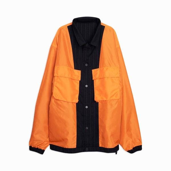 COMME DES GARÇONS HOMME REVERSIBLE JACKET - black | Garmentory