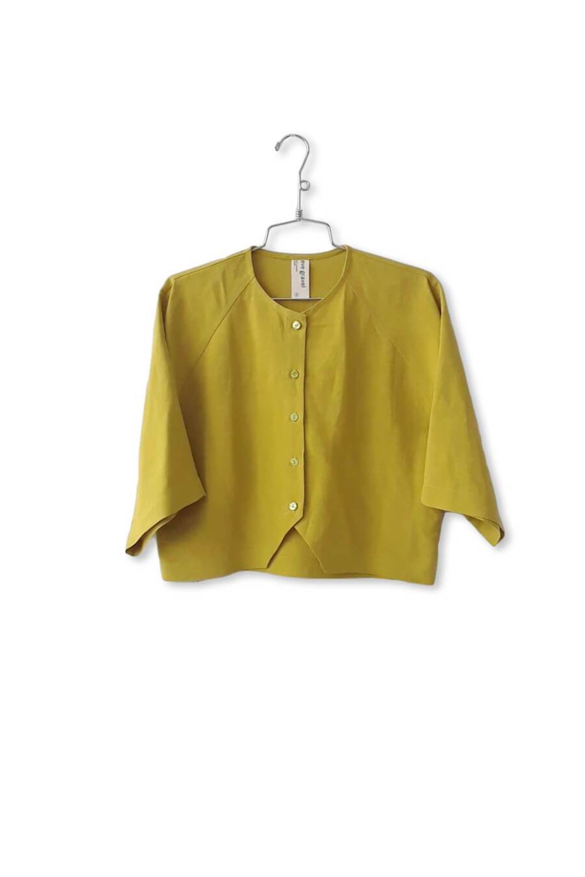 EVE GRAVEL SS20 PROMENADE Shirt - LIME - Image 1 of 2