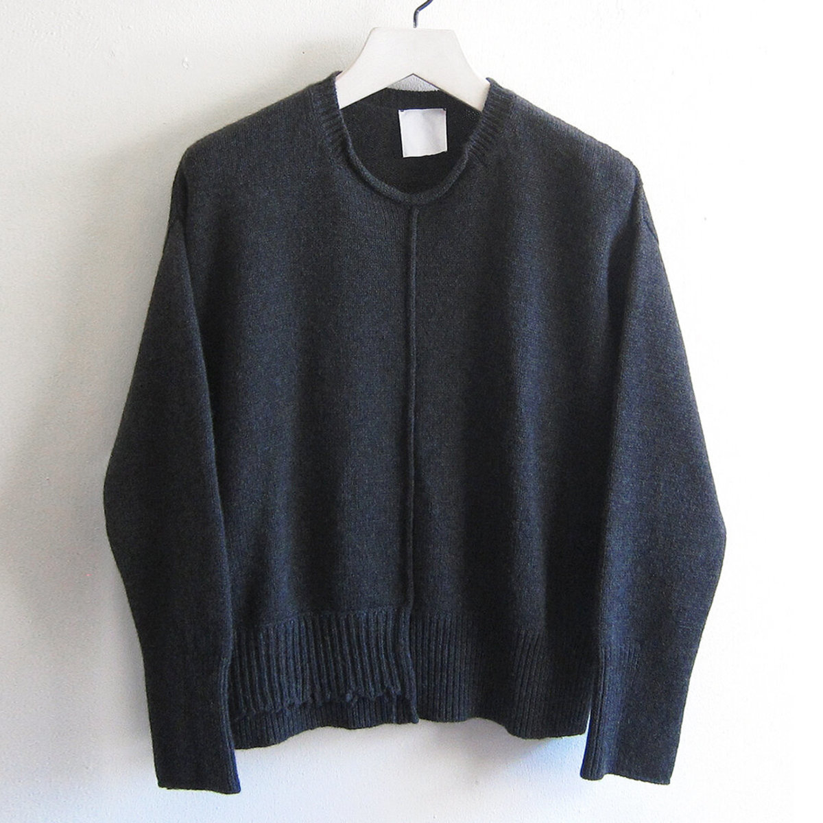 MJ Watson Cashmere Round-neck Sweater - Charcoal - Image 1 of 5