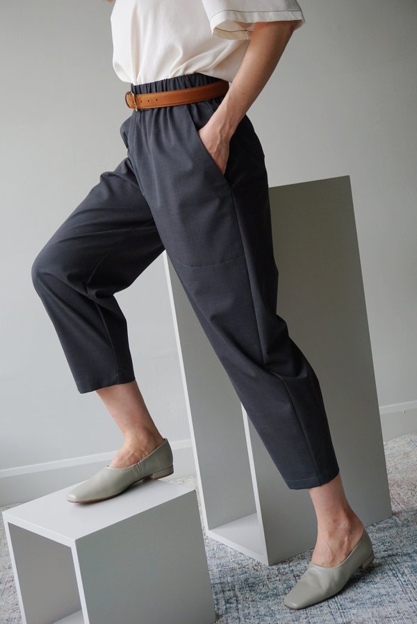 Barena Venezia JOIE TROUSERS - ANTHRACITE