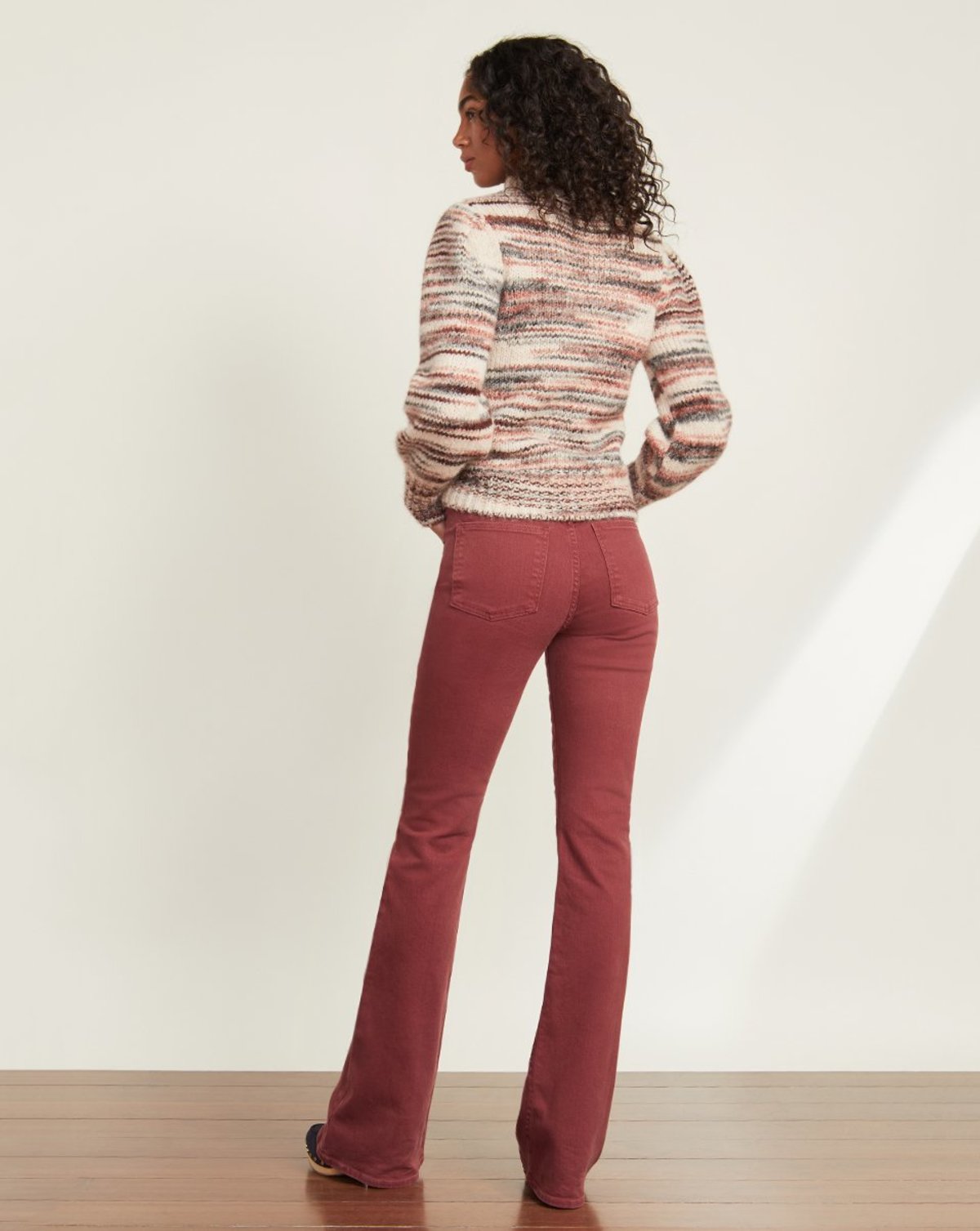 Alston Sweater in Pink Multi Color | Garmentory