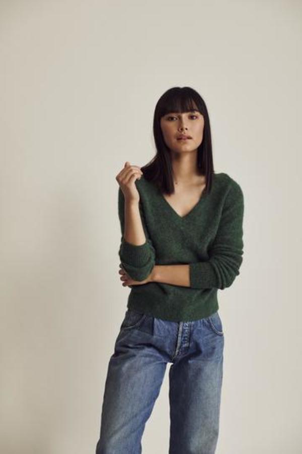 Line Knitwear Jade Sweater - Aventurine