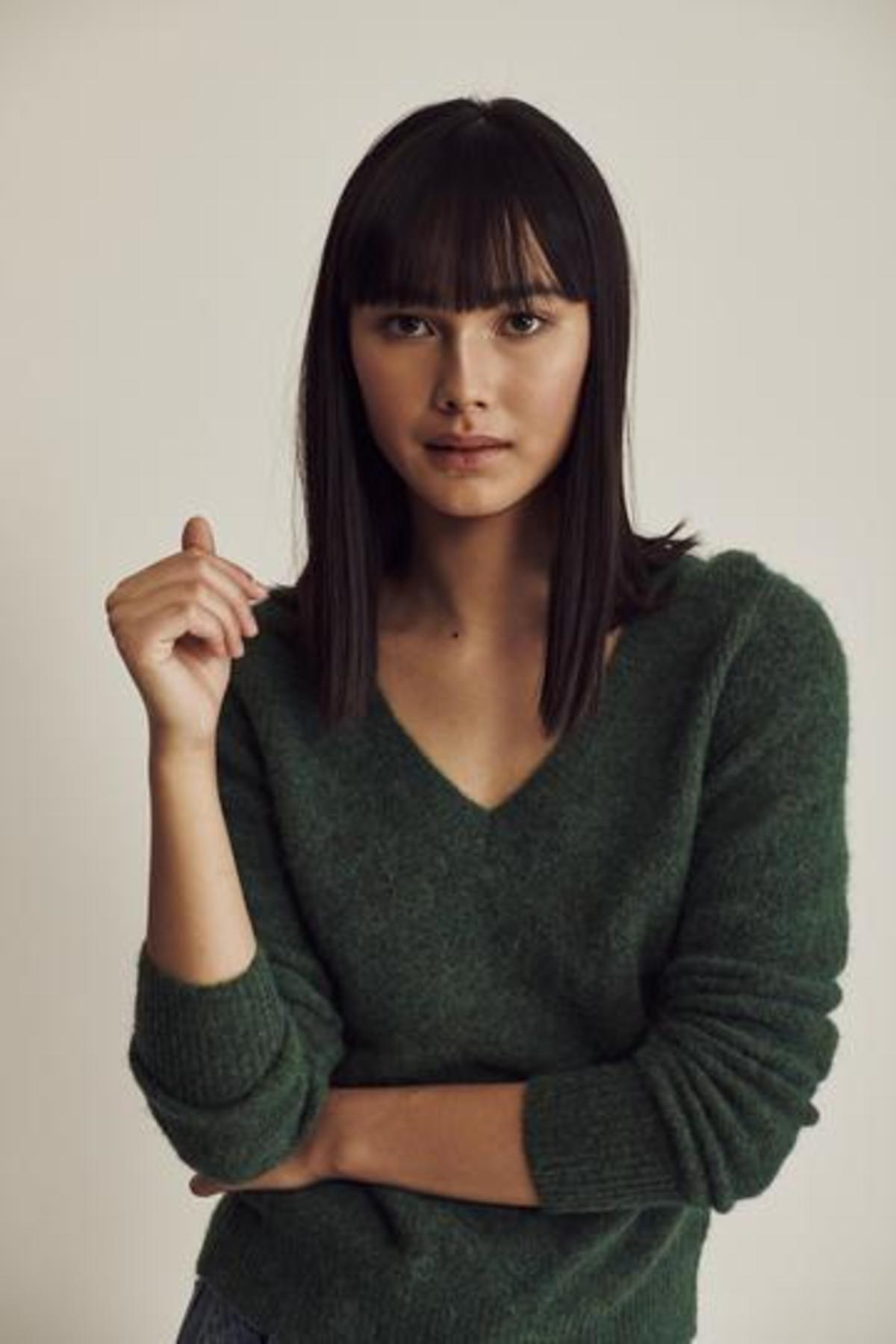 Line Knitwear Jade Sweater - Aventurine - Image 2 of 2