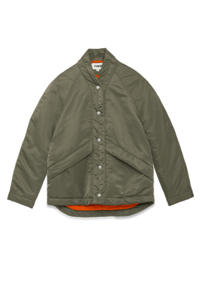 YMC Erkin Nylon MA1 Jacket - Olive | Garmentory