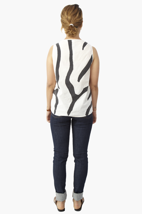 Uzi Coral Tank Cream Uzi Coral Tank Cream