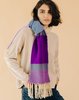 Ariana Bohling ATHENA SCARF - LILAC - Thumbnail 1