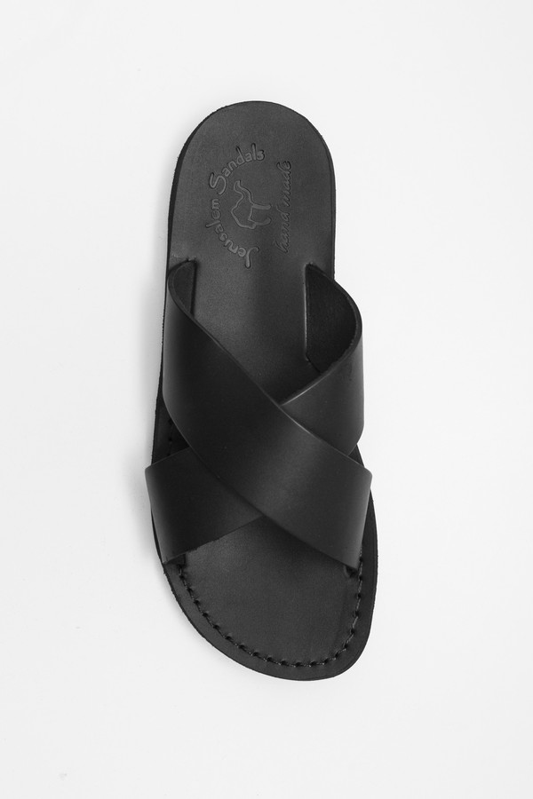 Jerusalem Sandals Leather Elan Sandal - Black Jerusalem Sandals Leather Elan Sandal - Black