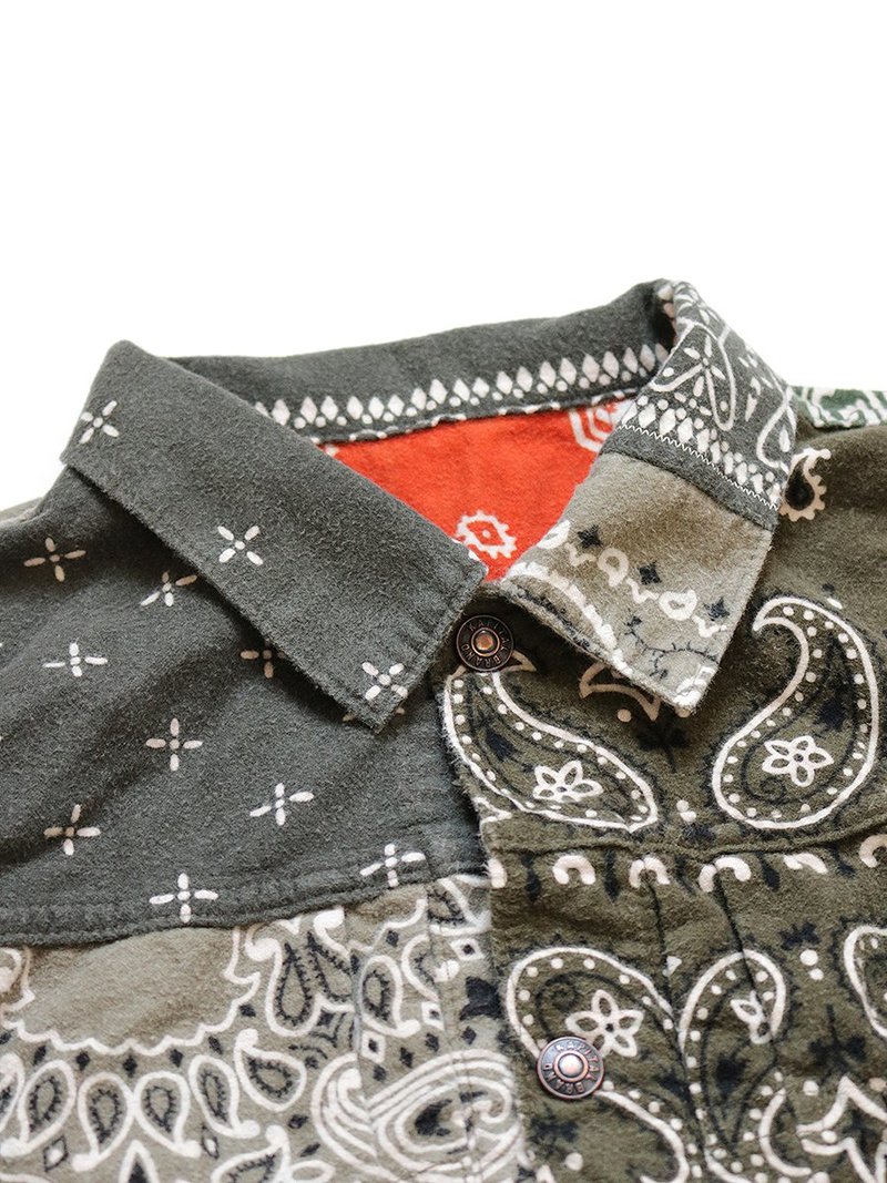 KAPITAL キャピタル REVERSIBLE FLANNEL JACKET Kapital Reversible Flannel Jacket – Love Adorned