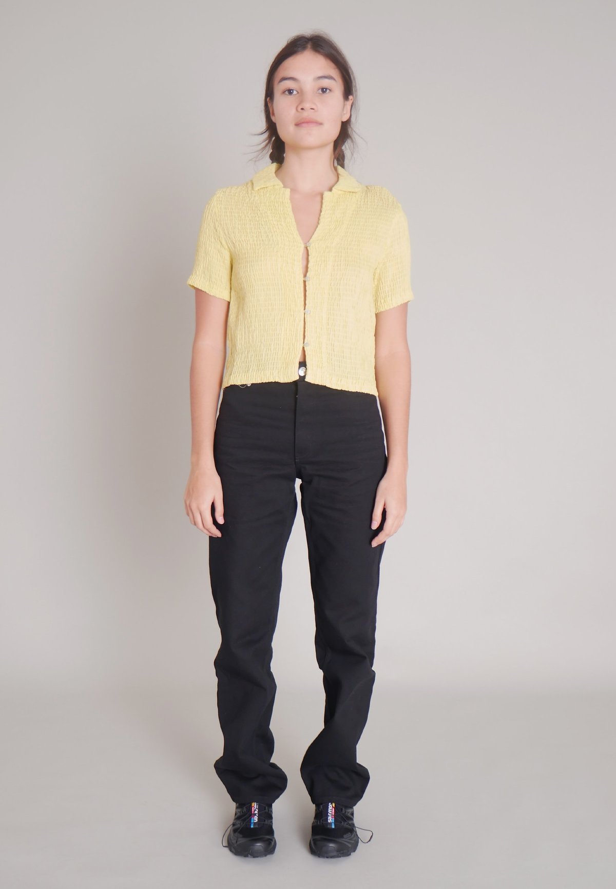 トップス palomawool JOSEFINA SHORT SLEEVE BLOUSE PALOMA WOOL Josefina Top - Yellow | Garmentory