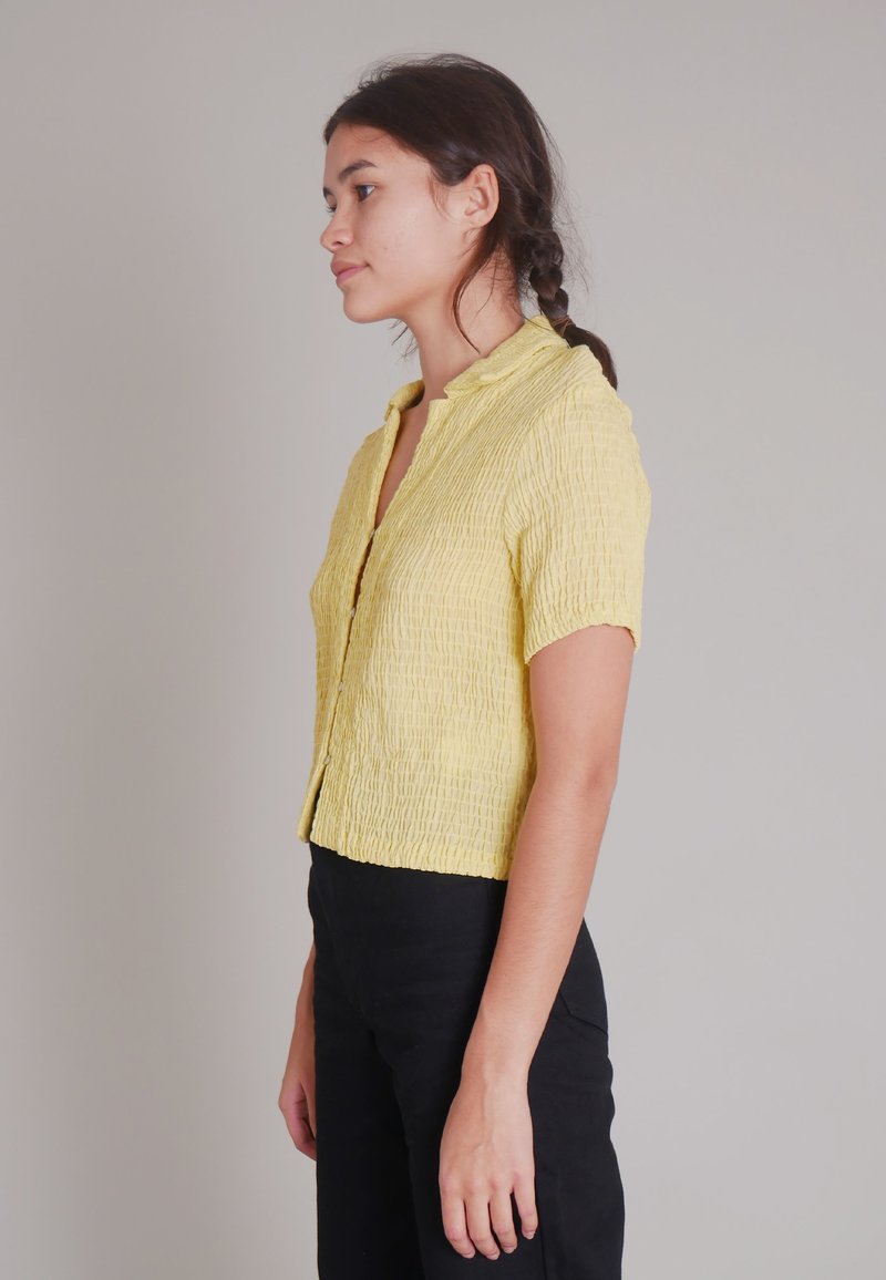 トップス palomawool JOSEFINA SHORT SLEEVE BLOUSE Paloma Wool Yellow Josefina Short Sleeve Shirt Paloma Wool