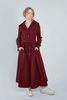 Ducktail Rainwear ICONIC RAINCOAT - BURGUNDY - Thumbnail 1