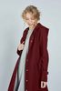 Ducktail Rainwear ICONIC RAINCOAT - BURGUNDY - Thumbnail 3