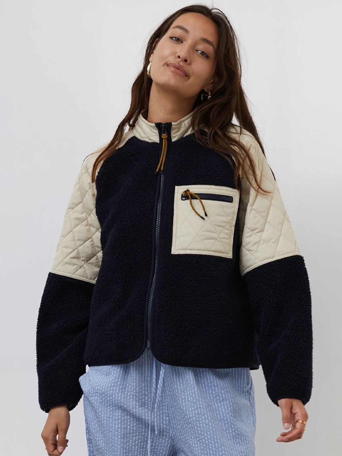 Lolly's Laundry Andy Jacket - Dark Navy - Image 1 of 4